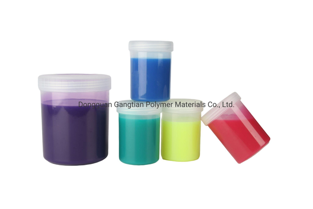 Paquete de pigmento de silicio de tinta de silicona de aceite de silicona industrial