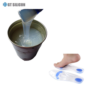 Caucho de silicona líquida suave para la fabricación de molduras de suelas de zapatos 