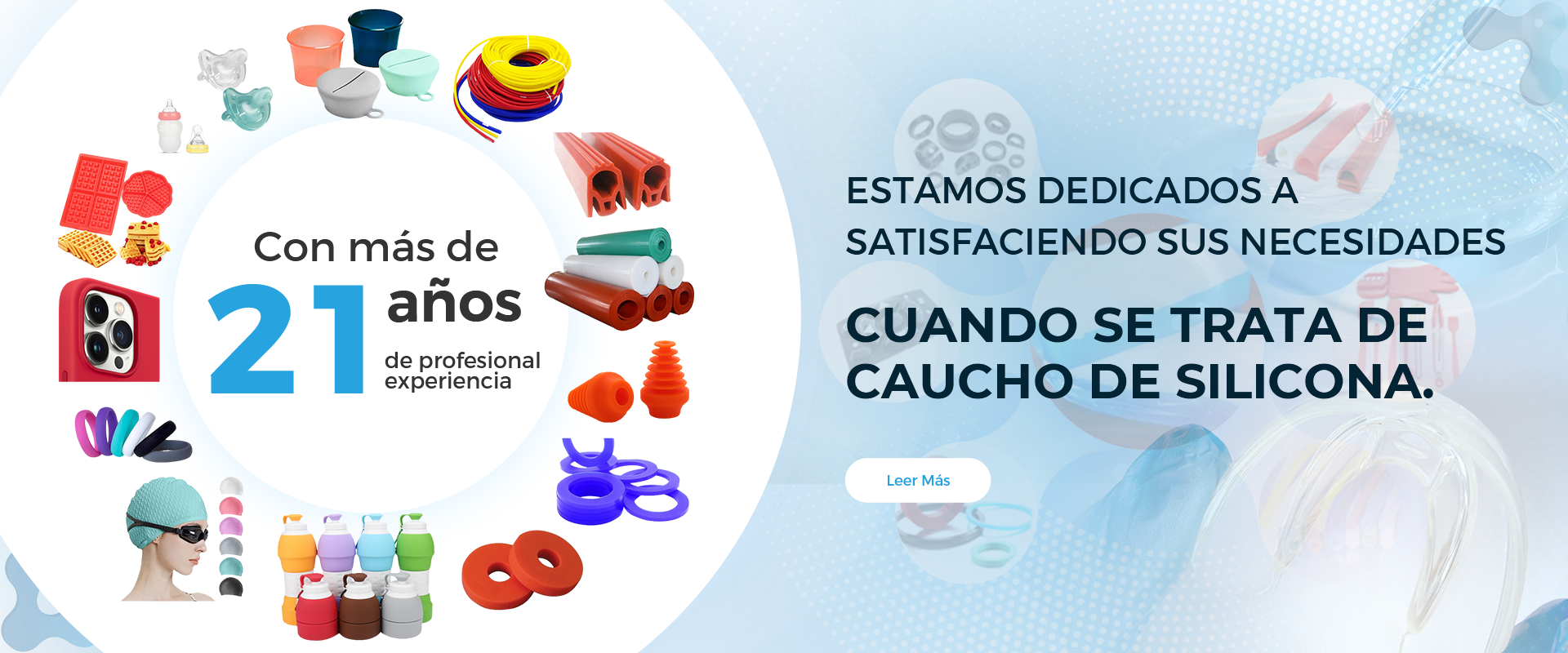 Leading liquid silicone rubber producer with long-term expertise